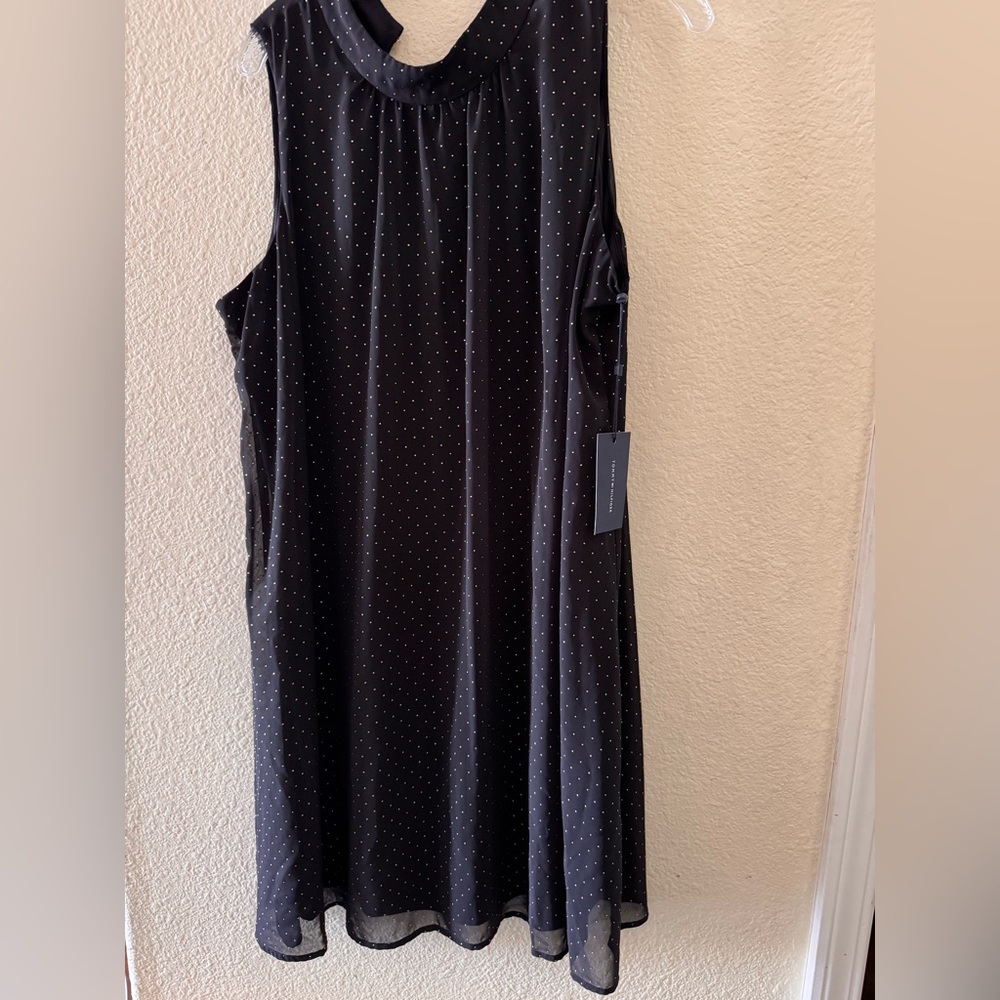 Tommy Hilfiger Black Sleeveless Midi Dress